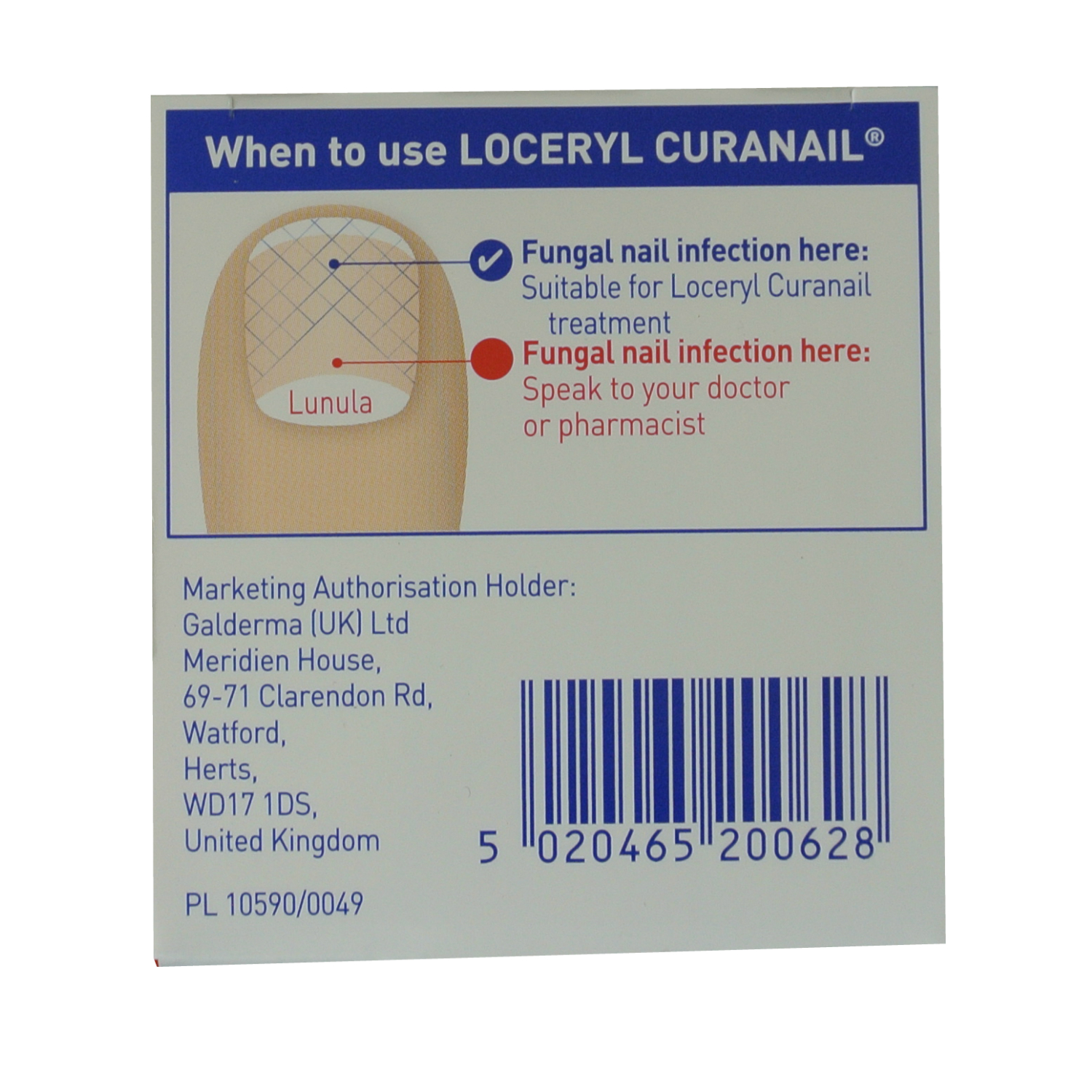 2 x Loceryl Curanail 5 w/v Medicated Nail Fungal FungusTreatment
